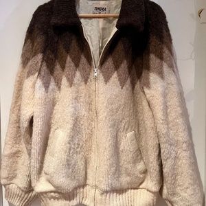 Vintage Wool Tundra bomber jacket